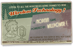 MyHordes - Wireless technology ad