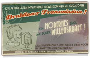 MyHordes - Werbung für drahtlose Technologie